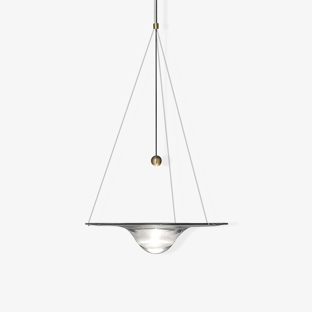 Vesperce Suspension Minimaliste en Laiton - Neutralighting