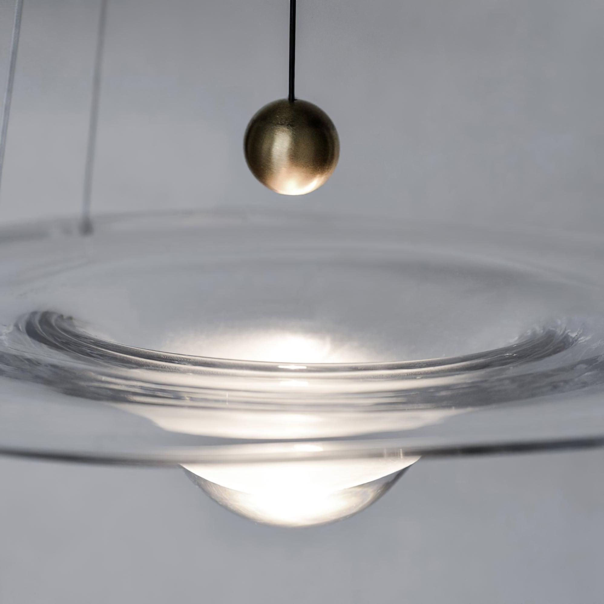 Vesperce Suspension Minimaliste en Laiton - Neutralighting