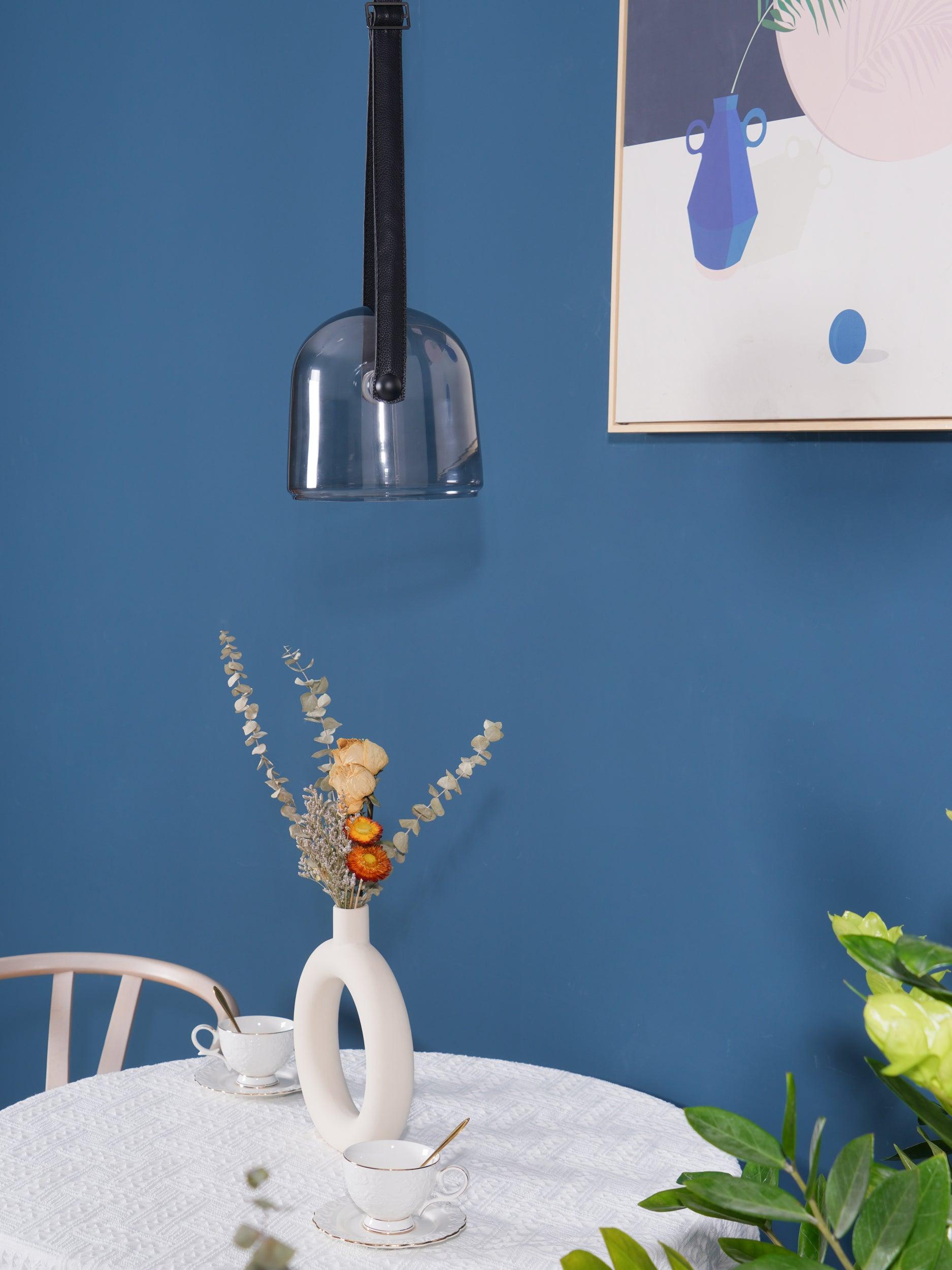 Averisce Suspension Industrielle en Cuir - Neutralighting