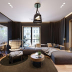 Averisce Suspension Industrielle en Cuir - Neutralighting