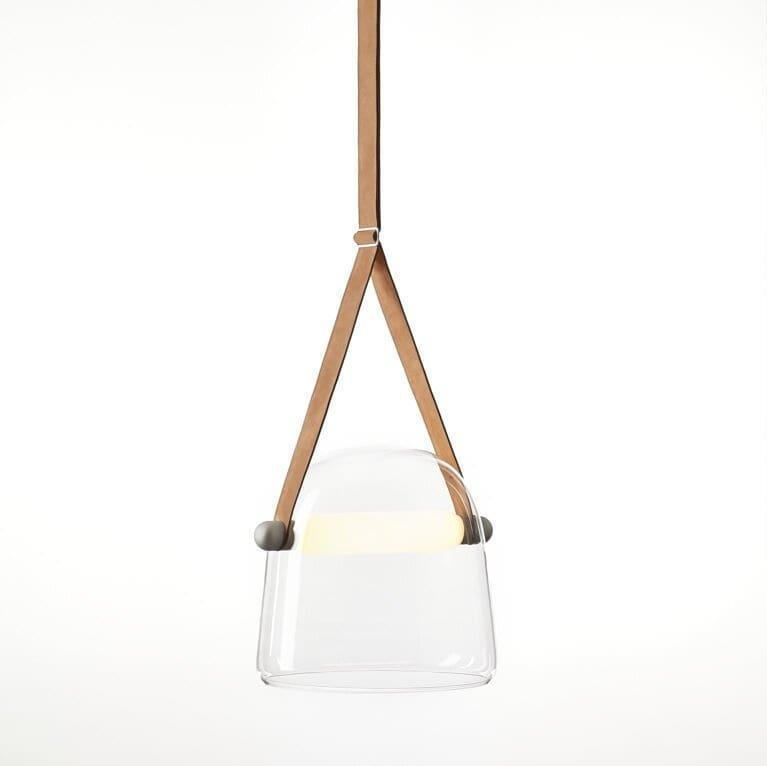 Averisce Suspension Industrielle en Cuir - Neutralighting