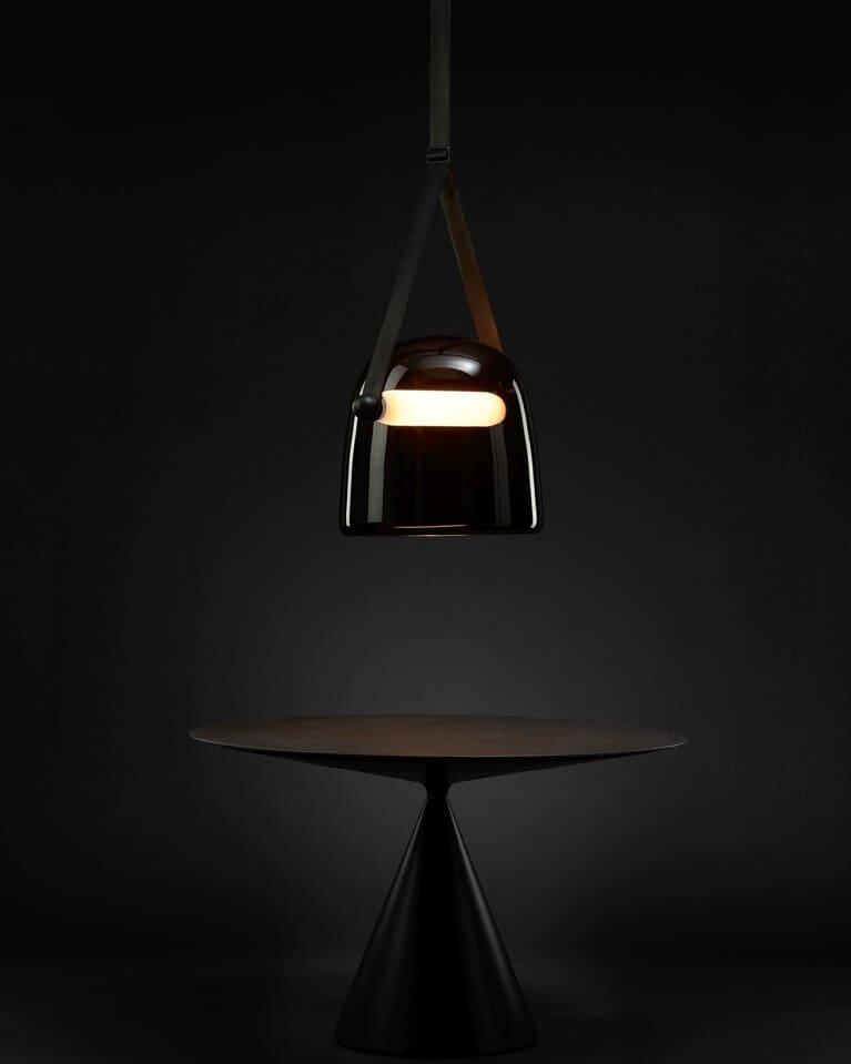 Averisce Suspension Industrielle en Cuir - Neutralighting