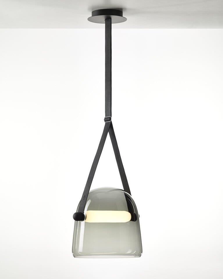 Averisce Suspension Industrielle en Cuir - Neutralighting
