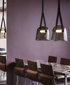 Averisce Suspension Industrielle en Cuir - Neutralighting