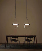 Averisce Suspension Industrielle en Cuir - Neutralighting