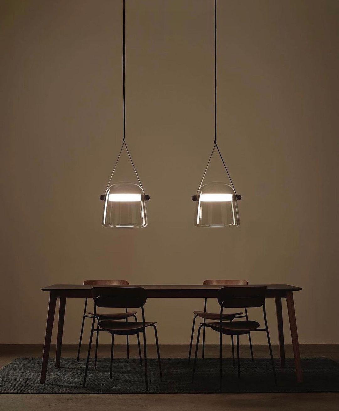 Averisce Suspension Industrielle en Cuir - Neutralighting