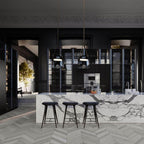 Averisce Suspension Industrielle en Cuir - Neutralighting