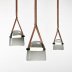 Averisce Suspension Industrielle en Cuir - Neutralighting
