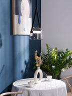 Averisce Suspension Industrielle en Cuir - Neutralighting