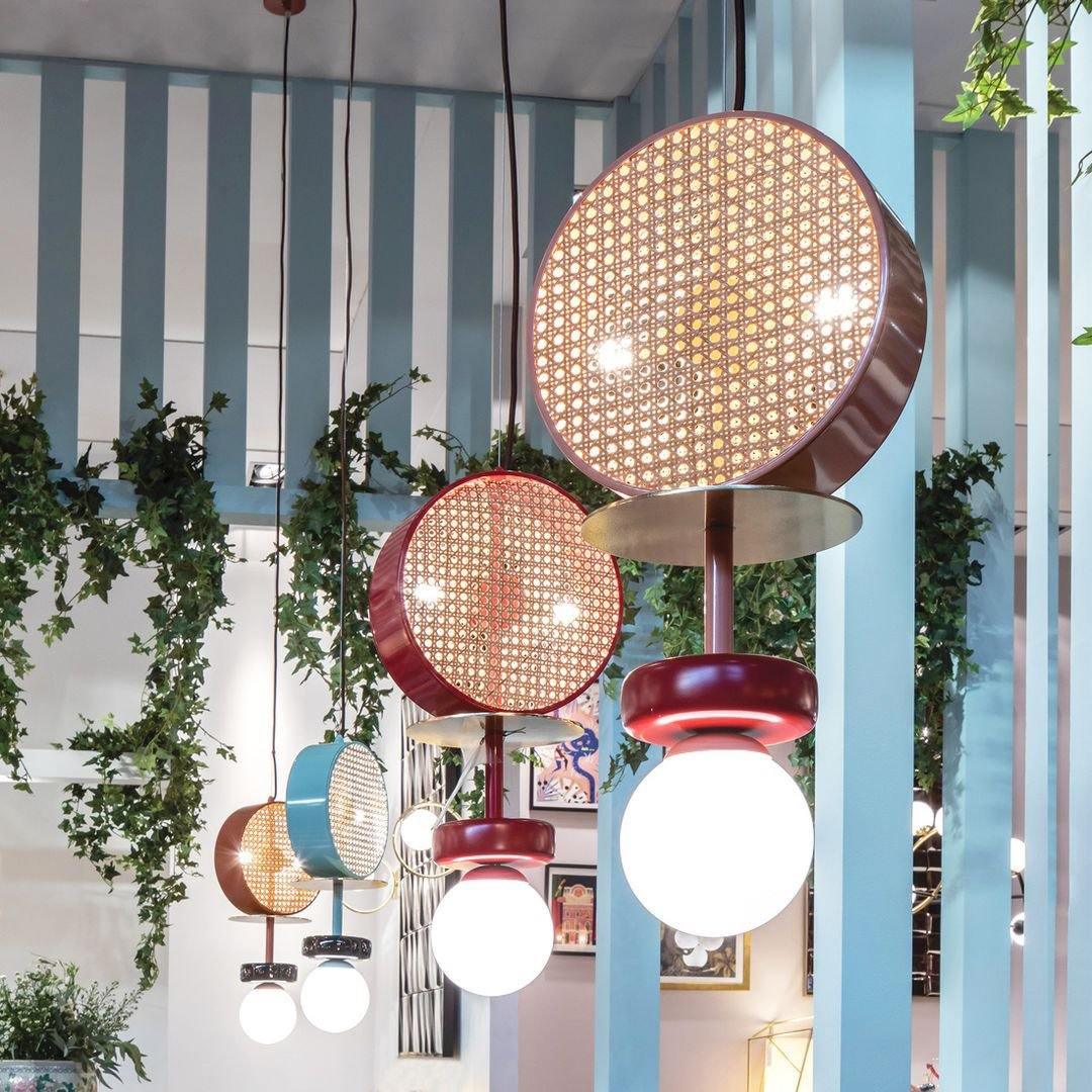 Circa Lampe Suspendue en Verre Vintage - Neutralighting