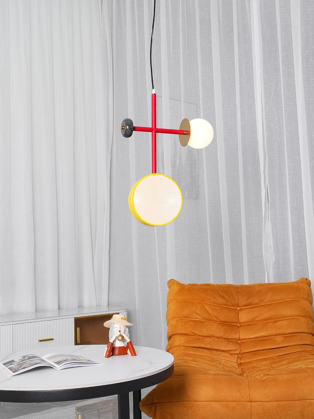 Circa Lampe Suspendue en Verre Vintage - Neutralighting