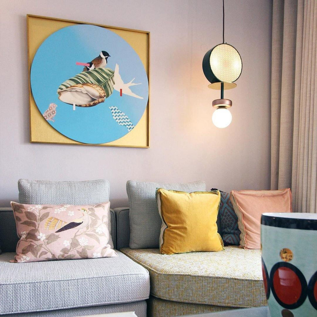 Circa Lampe Suspendue en Verre Vintage - Neutralighting
