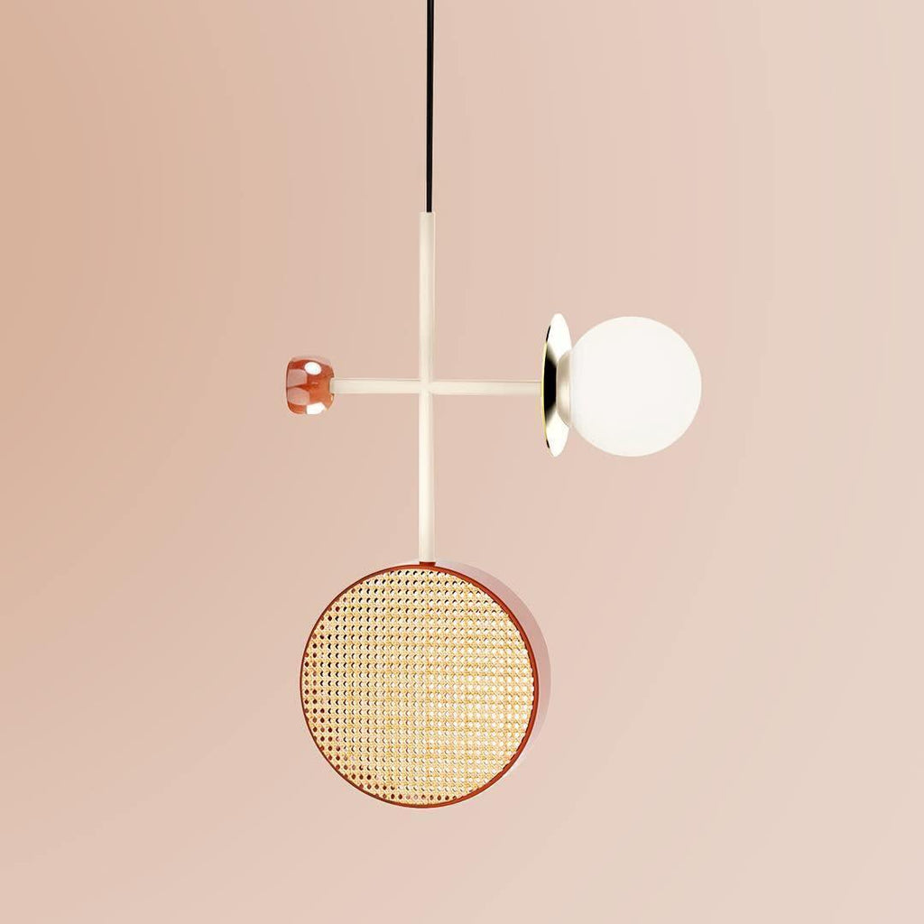 Circa Lampe Suspendue en Verre Vintage - Neutralighting