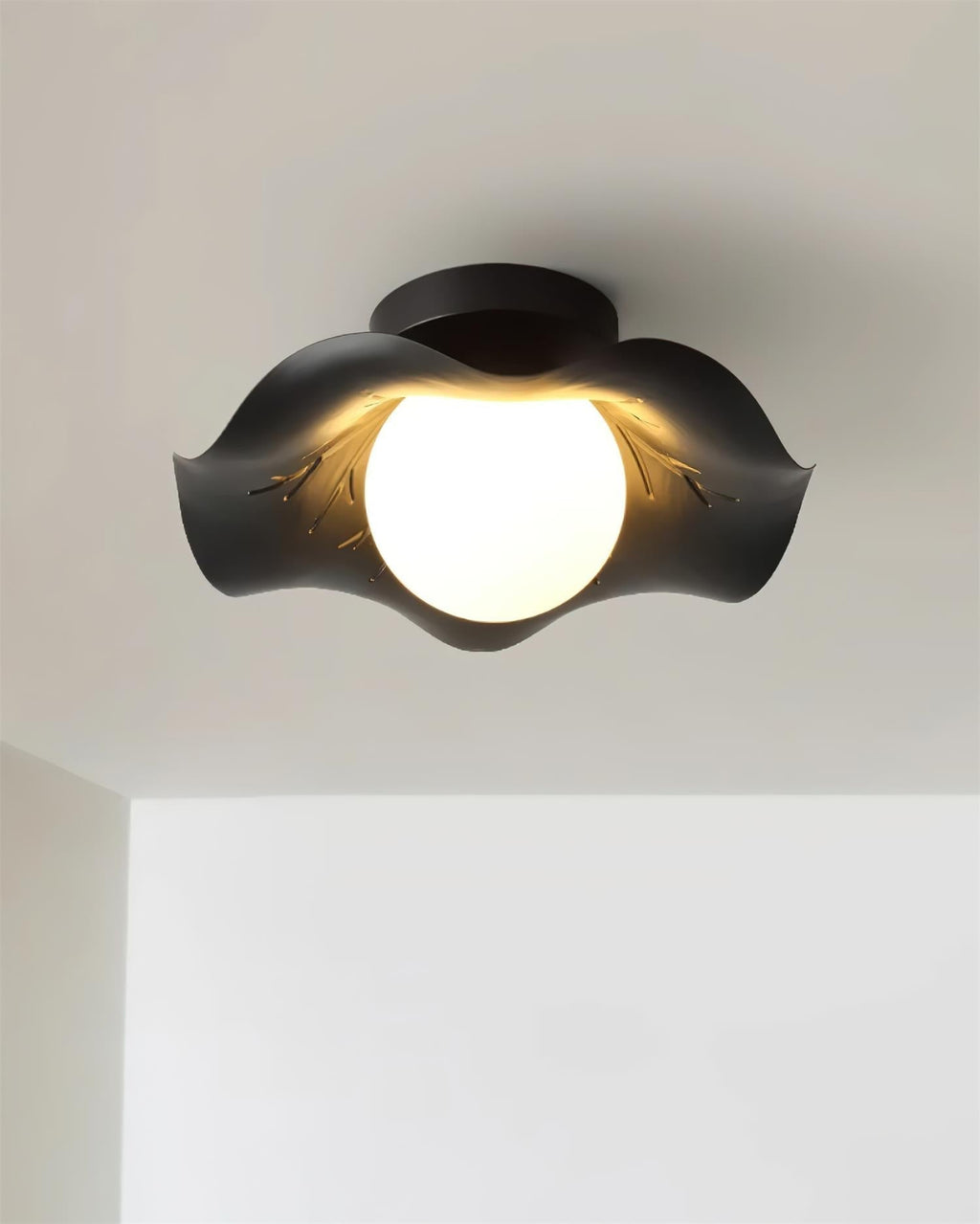 Monae Plafonnier Pétale Forme Globe Moderne - Neutralighting