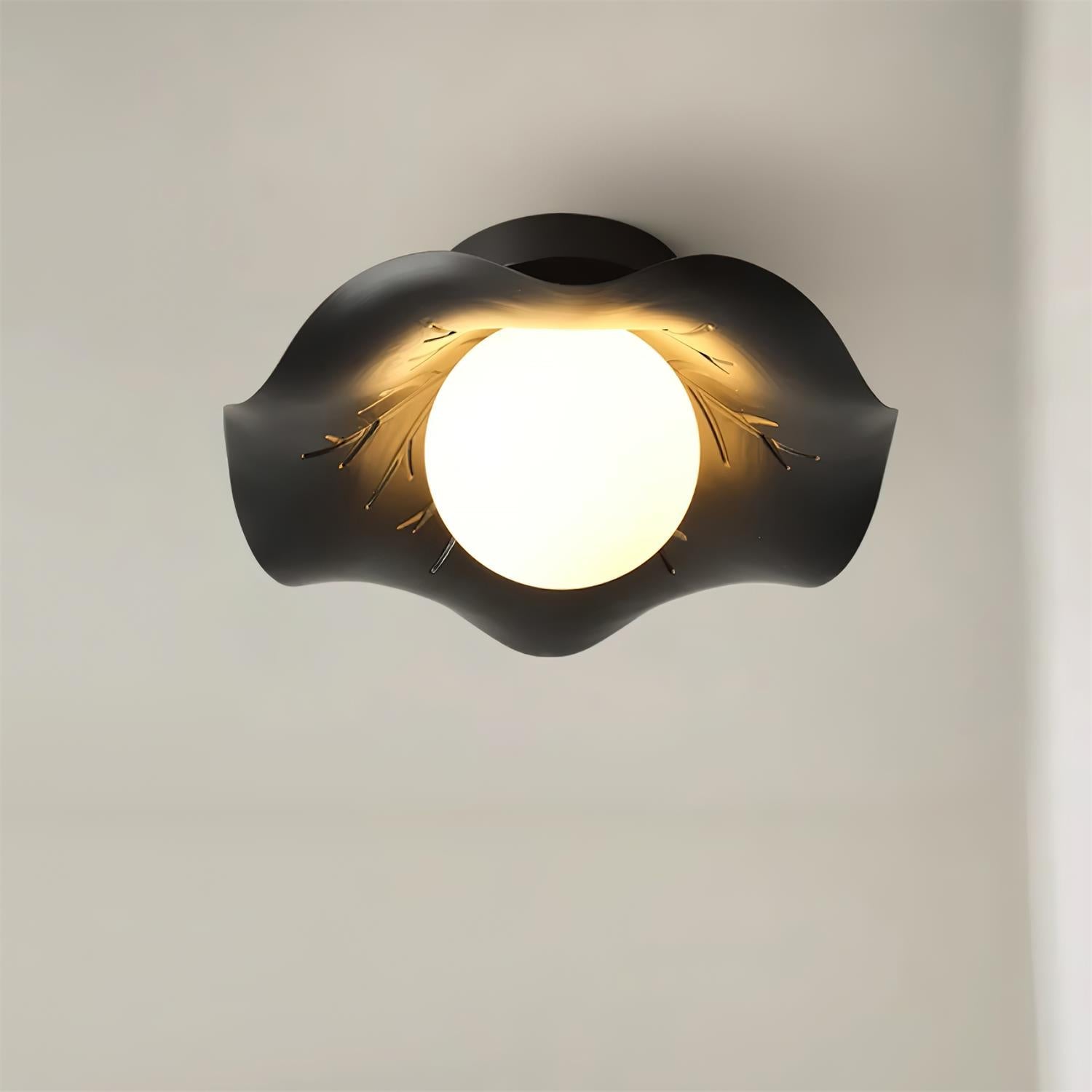 Monae Plafonnier Pétale Forme Globe Moderne - Neutralighting