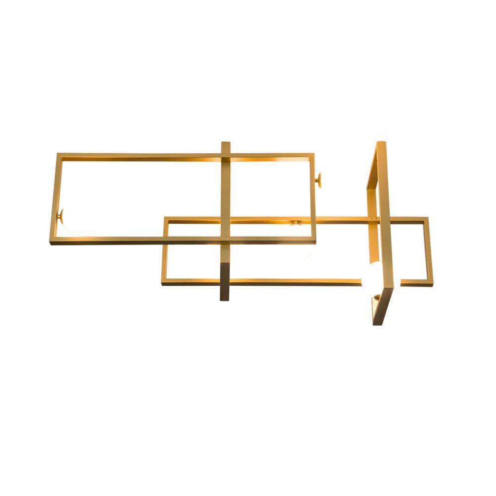 Lustra Chandelier Mondrian en Verre et Laiton Moderne - Neutralighting