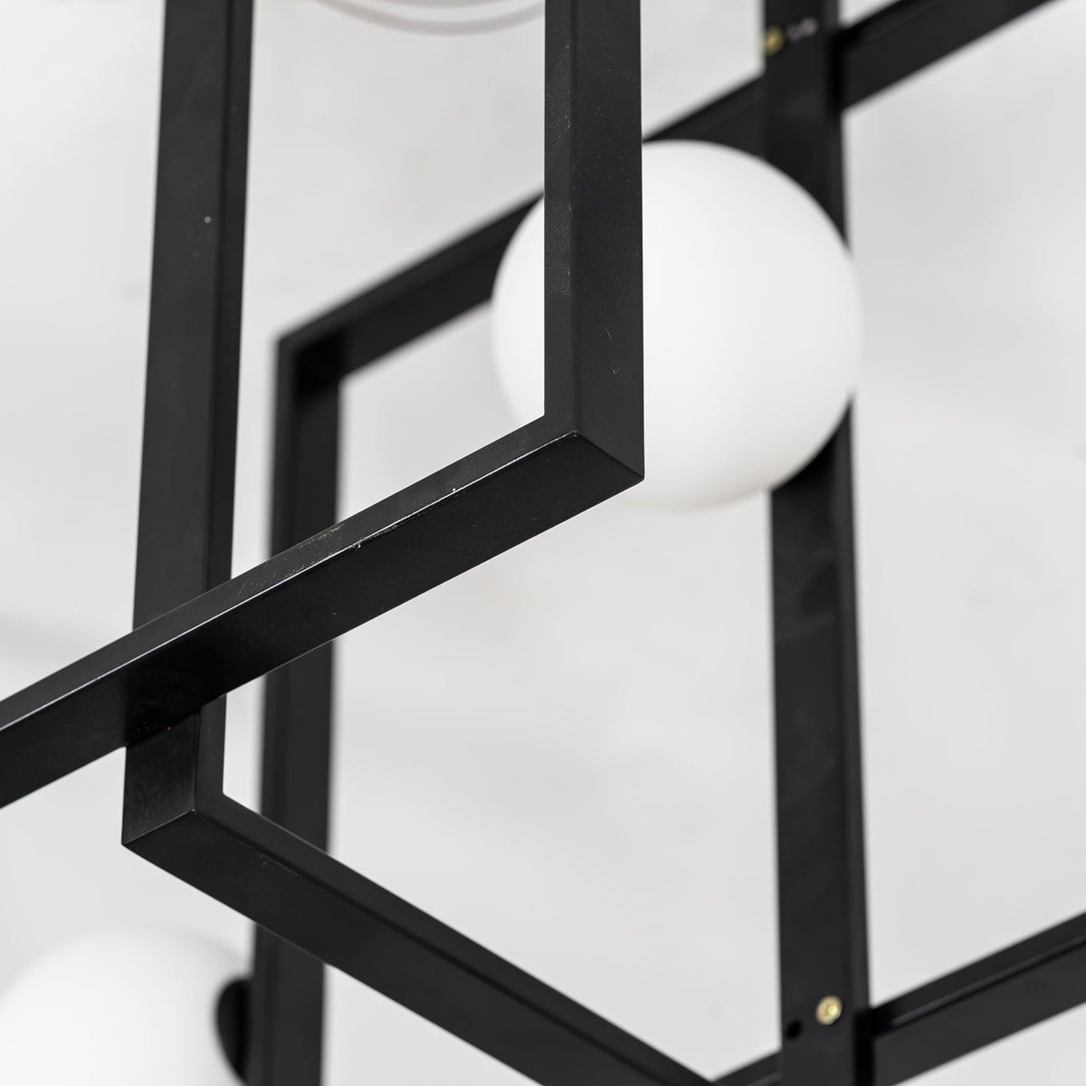 Lustra Chandelier Mondrian en Verre et Laiton Moderne - Neutralighting