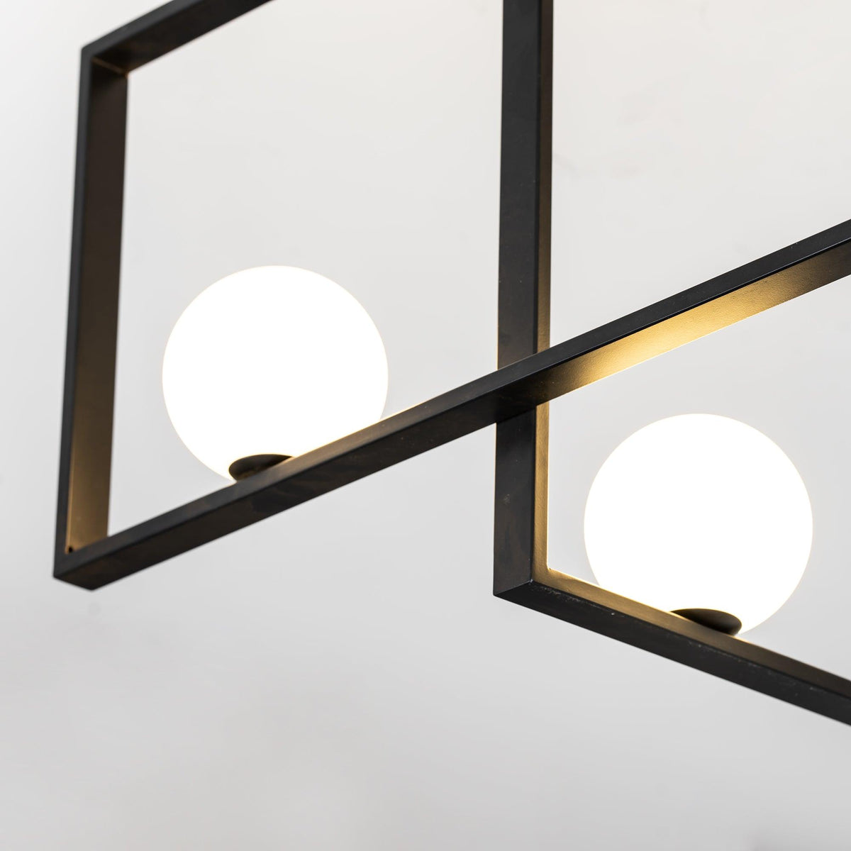 Lustra Chandelier Mondrian en Verre et Laiton Moderne - Neutralighting
