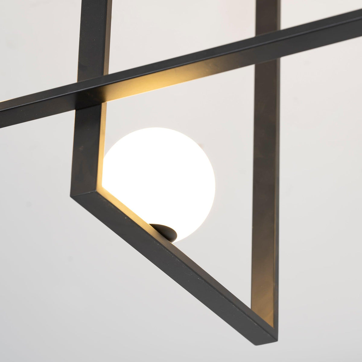 Lustra Chandelier Mondrian en Verre et Laiton Moderne - Neutralighting