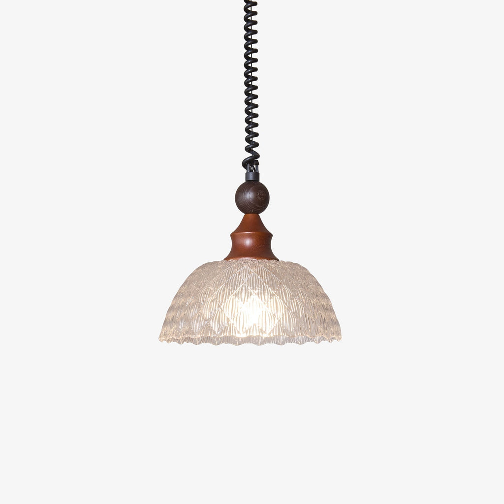 Nydoreth Suspension en Bois Art Vintage Élégant - Neutralighting
