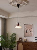 Nydoreth Suspension en Bois Art Vintage Élégant - Neutralighting