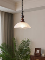 Nydoreth Suspension en Bois Art Vintage Élégant - Neutralighting
