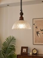 Nydoreth Suspension en Bois Art Vintage Élégant - Neutralighting