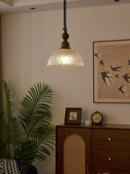 Nydoreth Suspension en Bois Art Vintage Élégant - Neutralighting