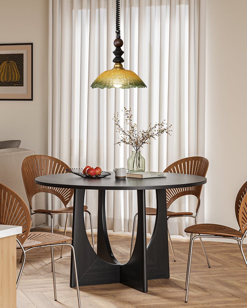 Nydoreth Suspension en Bois Art Vintage Élégant - Neutralighting