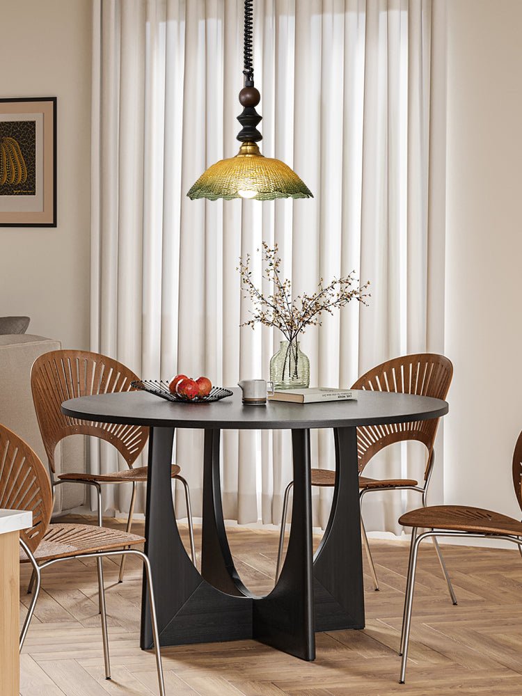 Nydoreth Suspension en Bois Art Vintage Élégant - Neutralighting