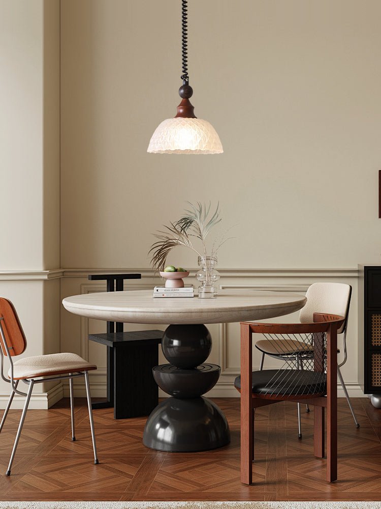 Nydoreth Suspension en Bois Art Vintage Élégant - Neutralighting