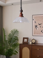 Nydoreth Suspension en Bois Art Vintage Élégant - Neutralighting