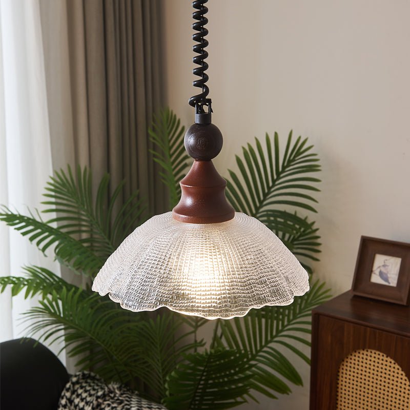 Nydoreth Suspension en Bois Art Vintage Élégant - Neutralighting