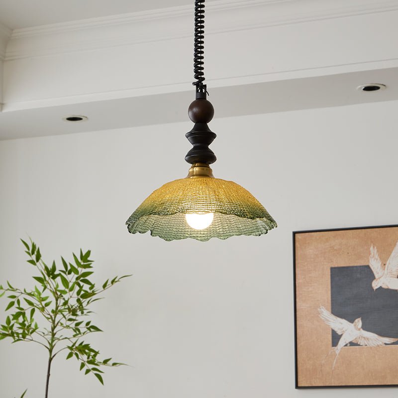 Nydoreth Suspension en Bois Art Vintage Élégant - Neutralighting