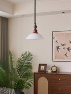 Nydoreth Suspension en Bois Art Vintage Élégant - Neutralighting
