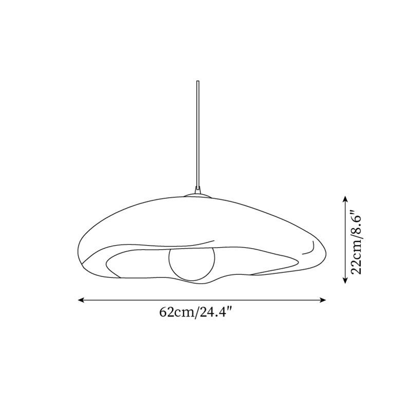 Odiva Lampe Suspendue Organique - Neutralighting