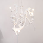 Lustra Chandelier Singe Noir Sculpture Ludique - Neutralighting