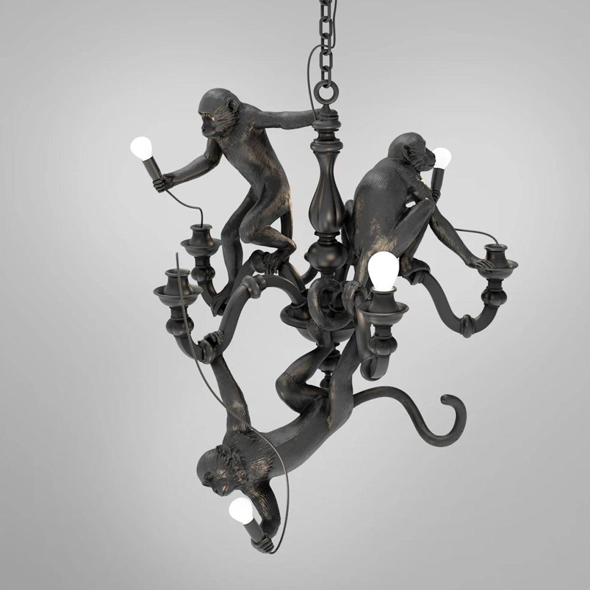 Monkey Chandelier Trio Fantaisiste - Neutralighting
