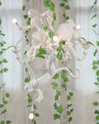 Lustra Chandelier Singe Noir Sculpture Ludique - Neutralighting