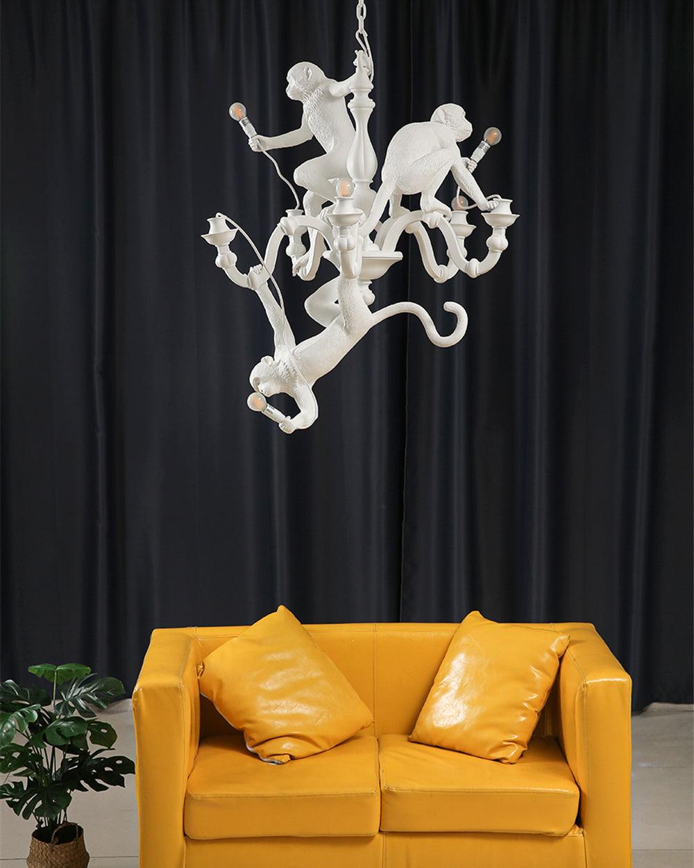 Monkey Chandelier Trio Fantaisiste - Neutralighting