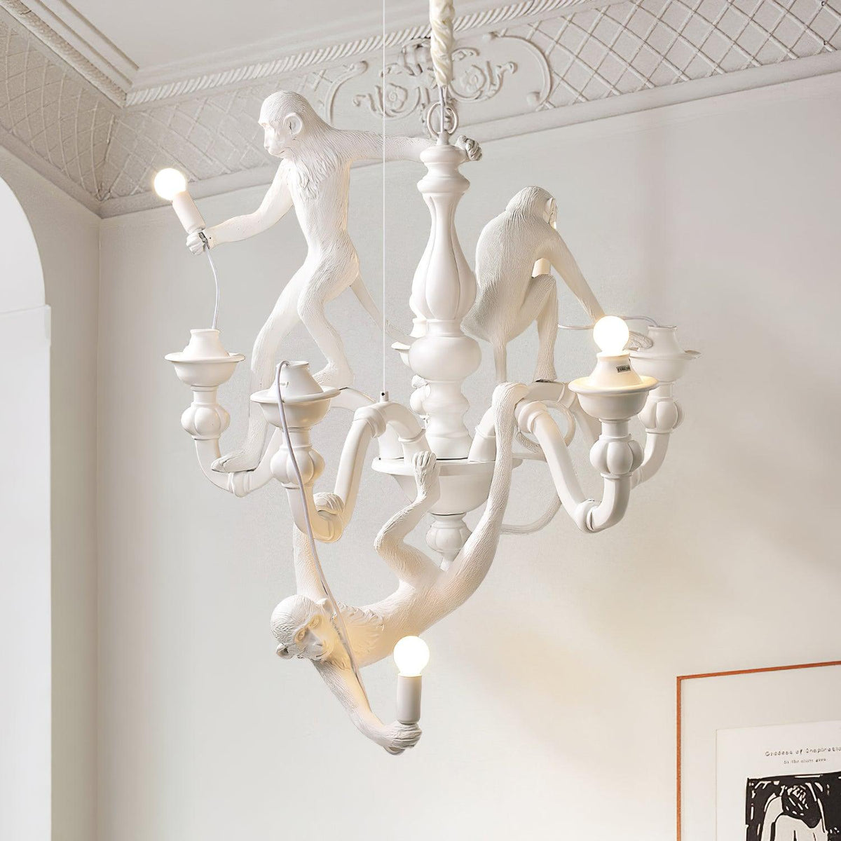 Monkey Chandelier Trio Fantaisiste - Neutralighting