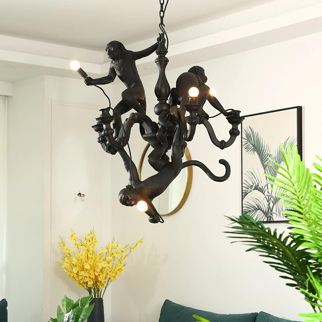 Monkey Chandelier Trio Fantaisiste - Neutralighting