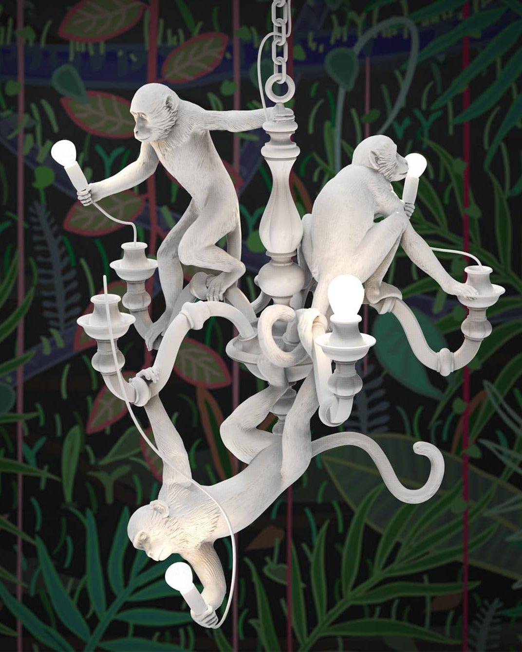 Monkey Chandelier Trio Fantaisiste - Neutralighting