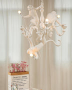Lustra Chandelier Singe Noir Sculpture Ludique - Neutralighting