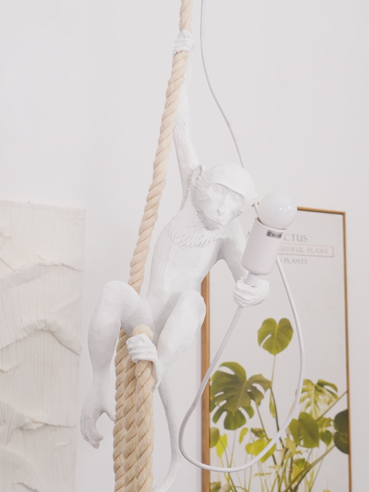 Zalira Suspension Artistique en Résine Corde - Neutralighting