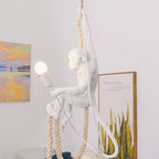 Zalira Suspension Artistique en Résine Corde - Neutralighting