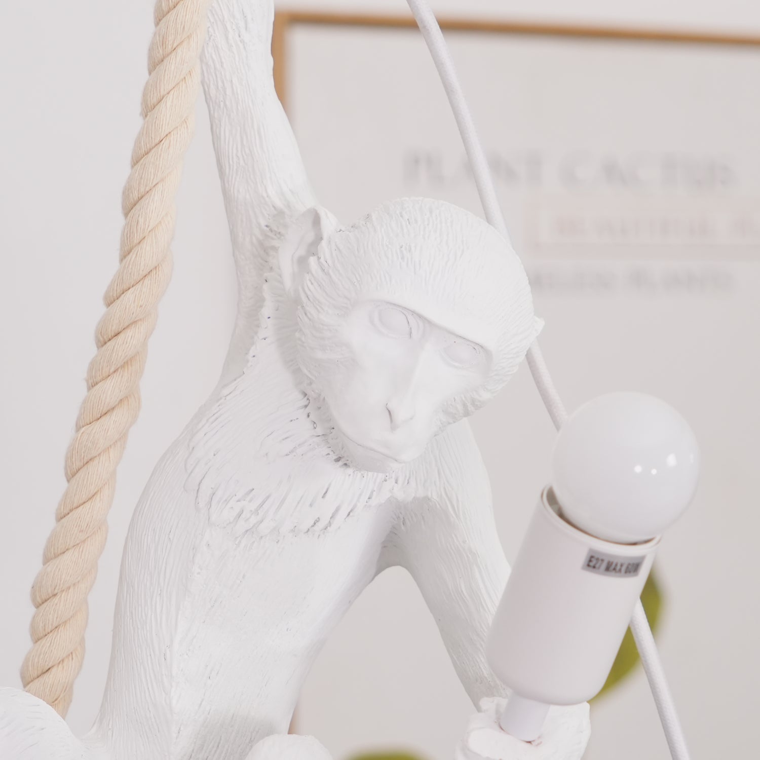 Zalira Suspension Artistique en Résine Corde - Neutralighting