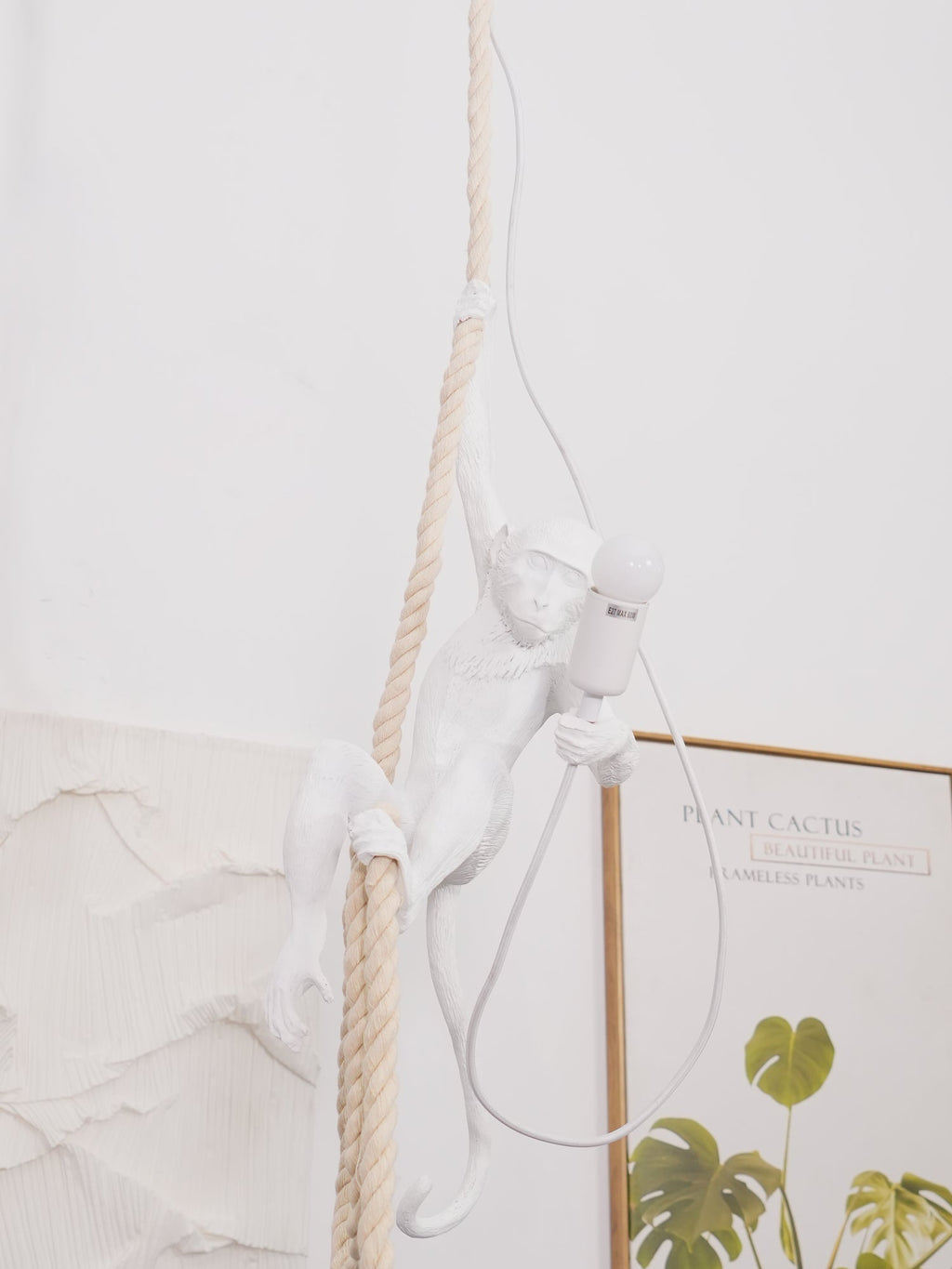 Zalira Suspension Artistique en Résine Corde - Neutralighting