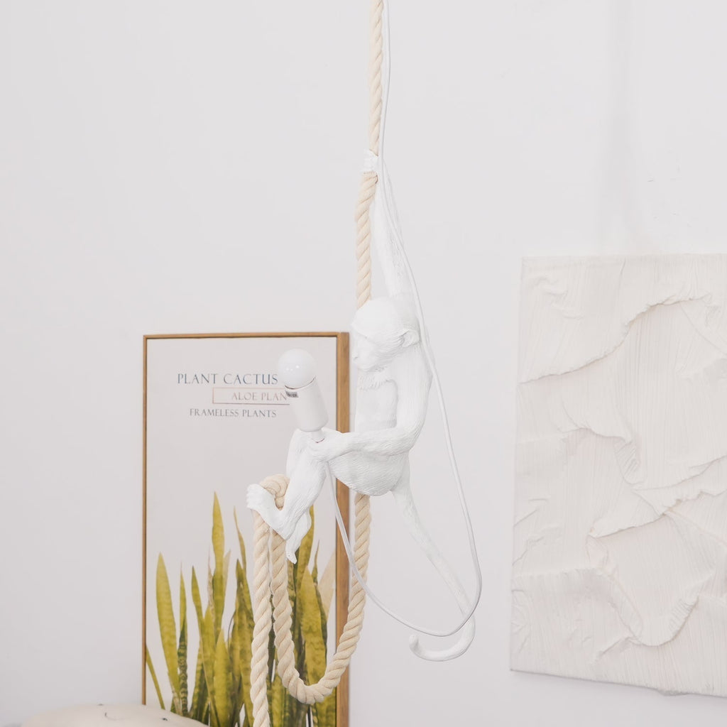 Zalira Suspension Artistique en Résine Corde - Neutralighting