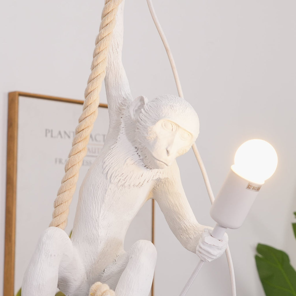 Zalira Suspension Artistique en Résine Corde - Neutralighting